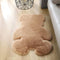 4.6x6 ft Bear Soft Fluffy Large Rug, Shaggy Faux Sheepskin Fur Rug