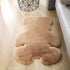 4.6x6 ft Bear Soft Fluffy Large Rug, Shaggy Faux Sheepskin Fur Rug