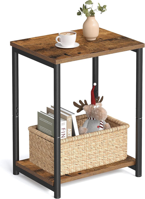 VASAGLE Side Table, Small End Table, Nightstand for Living Room, Bedroom, Office,