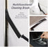 5PCS Hard Bristle Crevice Cleaning Brush, Multifunctional Tool for Grout Lines and Tight Spaces (Grey)