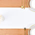 48 Inches 12X48 Inch Farmhouse White Table Runner Dining Table Runners Long Coffee Table Runner for Dresser Living Room