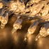 SWEET SHINE 200 Count Pack 2 100 Count 33 Clear Christmas Lights, of Strands ft White Wire UL Listed Holiday String
