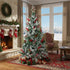 WILLBOND 24 Poinsettia Pcs Artificial Christmas Tree Picks Red Berry Pine Picks Spray Berry Branches Holly Pine Flower
