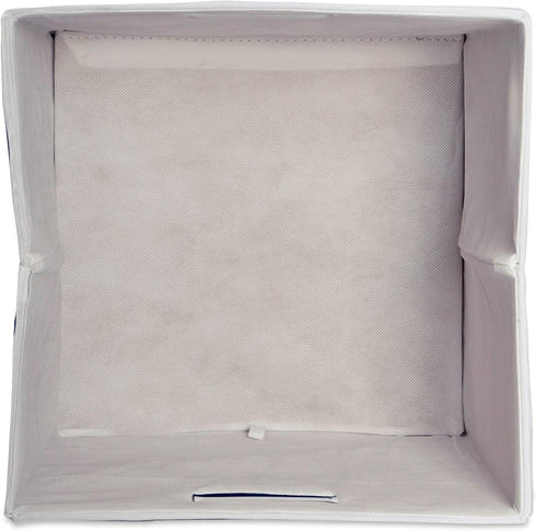 DII Hard Sided Collapsible Polyester Cube Storage Collection, 11x11x11, Gold