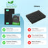 Breathe Naturally Universal Cut to Fit Carbon Activated Air Filter - Replacement Charcoal Filters Made in USA