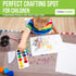 Set 2 17.5x12 CraftyCrocodile Clear Plastic Placemats of - Vinyl Table Protector for Dining, Kitchen, Office, Painting