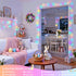 2 Pack 100 33ft 8 JMEXSUSS LED Easter String Lights Indoor Outdoor, Multicolor Easter Lights Plug in, Modes Connectable