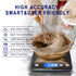 hito Food Scale, 22lb Digital Kitchen Scale, Rechargeable Waterproof for Weight Loss, Cooking and Baking