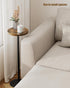 TB01BB065 TUTOTAK Tall Round Side Table, Small End Table, Beside Table, Drink Table, Pedestal Side Table, livingroom