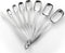Spring Chef Stainless Steel Measuring Spoons - Set of 8 with Leveler for Dry & Liquid Ingredients, Fits in Spice Jars