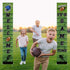 Football Party Banner Decorations 71" x 12" Welcome Sign for American Football Theme Birthday Shower