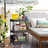 3 SPACEKEEPER Rolling Storage Cart Tier Bathroom Cart Organizers with Wheels Laundry Room Organization Mobile Shelving