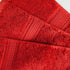 Superior Egyptian Cotton Pile Face Towel/Washcloth Set of 6, Ultra Soft Luxury, Red