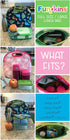 Pack, FUN KINS Insulated Lunch Bag for Kids, Spacious, Durable, Machine Washable, Premium Quality, Interior Pocket