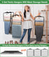 Closet Organizers and Storage - 3 Pack Space-Saving Velvet Hangers for College Dorm Room Organization
