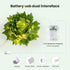23 73 HEYFUNi Fake Ivy Vines with Lights, Ft Led Artificial Greenery Garland with Fairy Lights USB/Battery Operated