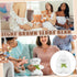 Seenelling 8 Sets Bear Blindfolded Diaper Changing Coed Baby Shower Games Kit Baby Dolls Bears Diapers for Bridal
