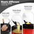 Kitchen Utensils Set | 28 Pcs Silicone Cooking Utensils Set with Holder, Black Stainless Steel Handle Kitchen Gadgets