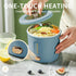 Hot Pot Electric, 1L Mini Ramen Cooker, 450W Rapid Noodles Cooker, Multifunctional Electric Pot for Cooking Pasta, Egg, Soup, Portable Pot with Over-Heating Protection for Dorm, Office, Travel by Zelarca