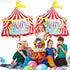 Katchon Circus Tent Carnival Balloons - Giant 30 Inch, Pack of 2, Carnival Theme Party Decorations