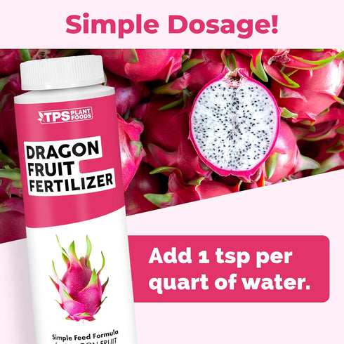 8 oz Dragon Fruit Fertilizer Liquid Plant Food for Bigger Fruit, Better Flowering & Stronger Root Development