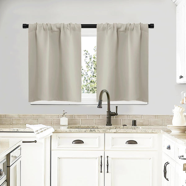 NICETOWN Blackout Curtains for Living Room, Room Darkening Window Panels, Easy-Care Thermal Insulated Drapes