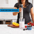 Kenmore Immersion Hand Blender, Variable Speed Handheld Mixer with 700mL Beaker Lid for Smoothie Food Chopper