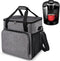 BAGLHER Coffee Maker Storage Bag, Waterproof Travel Organizer Case for Kering Machines, Grey