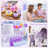 36 Tigeen Pcs Shower Party Pacifiers Necklace Acrylic Pacifiers Favors Plastic Charm for Shower Party Decorations Table