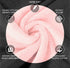 YRALY Set 8-2 2 4 600 100% Set Luxury Pink Towel of Bath Towels Hand Towels Washcloths - GSM Cotton Ring Spun Viscose