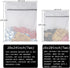 Extra Large Honeycomb Mesh Laundry Bag, 125gsm Durable and Reusable Delicate Wash Bag, Set of 4 (2L+2XL)