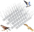 WELLUCK Bird Spikes for Small Birds - 15 Feet Anti Bird Fence Spike for Nest Prevention, Stainless Steel