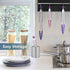 Kitchen Tongs Set of 3: Cooking Tongs with Silicone Tips, Stainless Steel Serving Tongs, Non-Scratch Heat Resistant