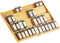 SpaceAid Bamboo Spice Drawer Organizer, (Need 3" Deep Drawer) Expandable 4 Tier
