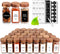 Churboro 36 Glass Spice Jars with 547 Labels with Shaker Lids -