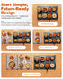 25.2x16" 7 Settings, 99H iTRUSOU Food Warming Mat Extendable Roll-Up Electric Warming Tray with Temp Timer