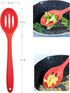 Red Silicone Kitchen Cooking Utensil Sets, Nonstick Heat Resistant Cooking Tools for Cookware