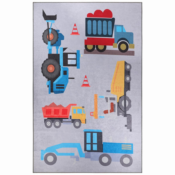 SUPERIOR Indoor Kids Rug, Washable, Non-Slip, Toddlers & Babies, Perfect for High