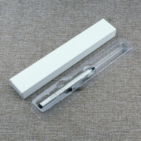 Handheld Milk Frother, ROMAUNT Battery Operated Electric Mini Mixer for Latte, Cappuccino, 304 Stainless Steel