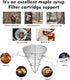 Fryer Oil Filter Stand - Cooking Oil Filter with Foldable Arm Design and Detachable Filtration Bowl