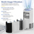 H-HF400-VP Replacement Filter Kit Compatible with Hunt-er H-HF400-VP H-PF400 with True HEPA Pre-Filter for HP400 Air Purifier Series,1 True HEPA Filter+4 Pre-Filters