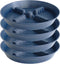 Feyvdzv 4 Pack Plant Saucer 8 inch, 10 12 14 17 inch, Plant