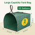 53 2 Pack GreatBuddy Lawn Bag, Gallon Yard Waste Bags, Heavy Duty PP Garden Leaf Bags for Leaves, Grass and Debris