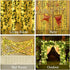 12 Packs 84FT 200 Artificial Ivy, Garland Hanging Plants Fake Vines with LED String Light for Bedroom Wedding Party