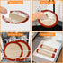 Round Silicone Baking Mats Set of 2, Non-Stick Reusable Heat Resistant Baking Sheets for Pizza Cake