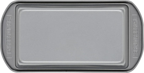 Farberware Nonstick Baking Loaf Pan Set, Two 9-Inch x 5-Inch, Gray
