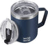 WETOWETO 14 oz Coffee Mug, Vacuum Insulated Camping Mug with Lid, Double