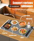 26X15 Inch, 6 6 Settings, Food Warming Mat with Heat-Resistant Pad, Temperature & Timer Child Lock Safety,Food Warmer