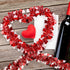 LOMIMOS 32.8 Ft Valentine's Day Tinsel Garland, Shiny Hanging Decor for Wedding Engagement Anniversary Party