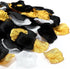 Syhood 1, 600 Pcs Artificial Fake Rose Flower Petals for Wedding Decoration, Aisle Scatter, Birthday Party - Gold,